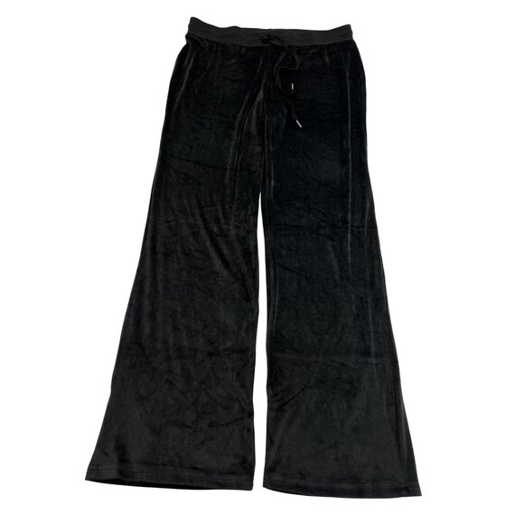 Juicy Couture Sleepwear Bling Track Pants in Black - Picture 1 of 3